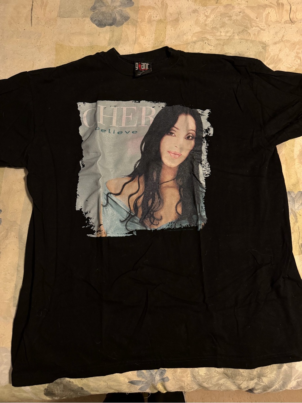 Vintage ‘99 CHER Believe Tour Concert T-Shirt Giant Tag XL Double Sided  Rare